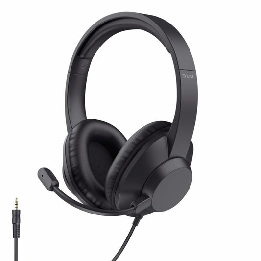 Casque Trust 25460 Noir - ONLYTECK