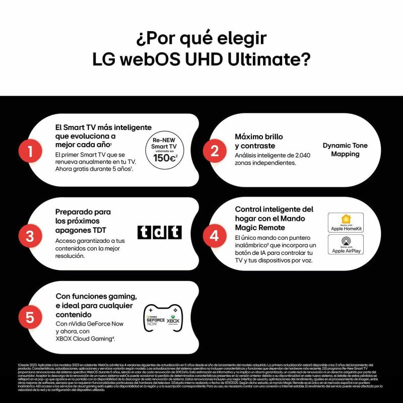 TV intelligente LG 75UA75006LA.AEUQ 75" LED 4K Ultra HD - ONLYTECK