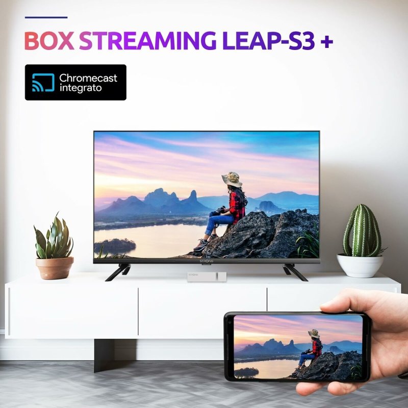 Appareil de Streaming STRONG LEAP - S3+V2 - ONLYTECK
