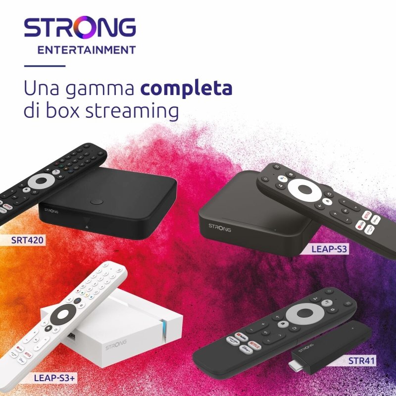 Appareil de Streaming STRONG LEAP - S3+V2 - ONLYTECK