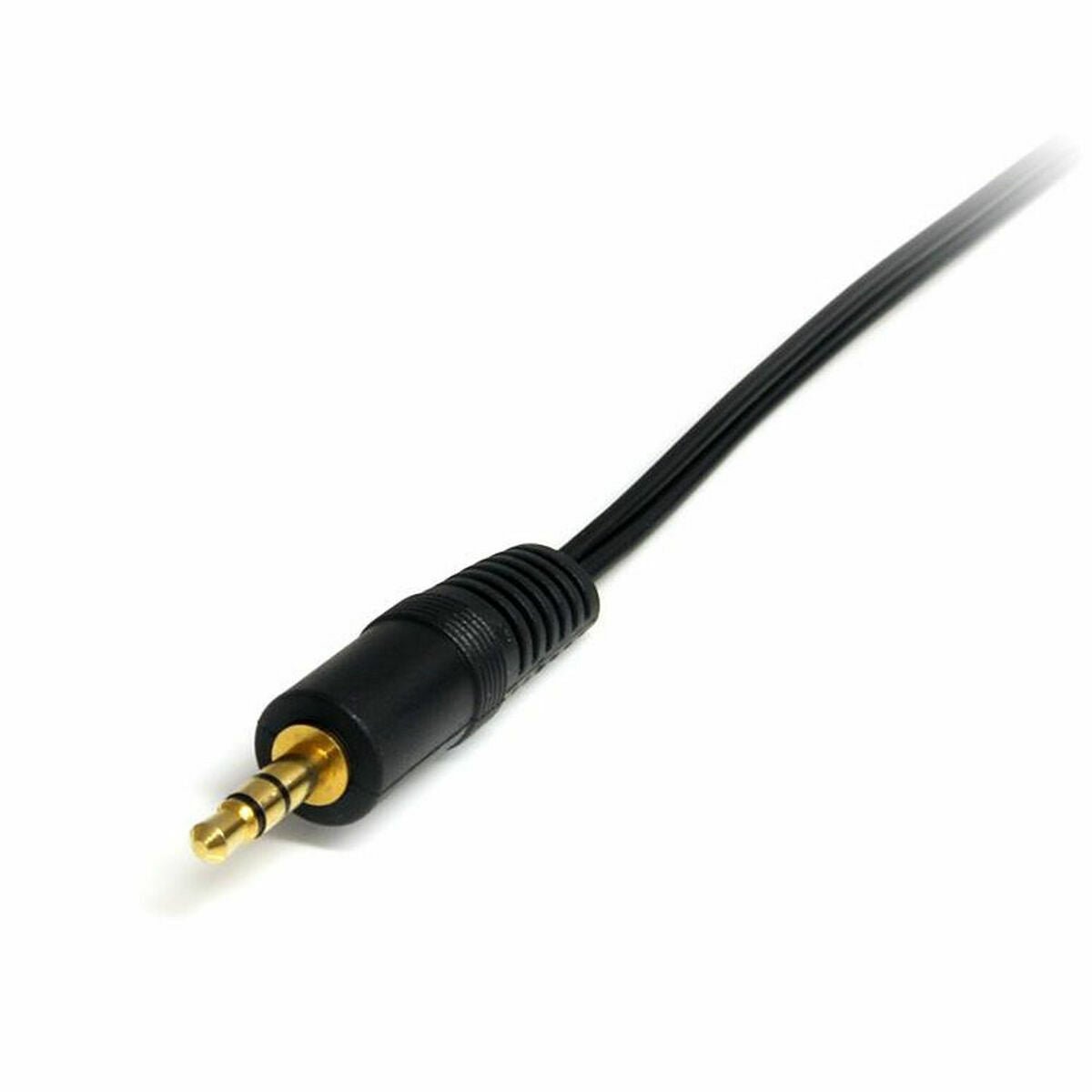 Câble Audio Jack (3,5 mm) vers 2 RCA Startech MU3MMRCA 0,9 m Noir - ONLYTECK