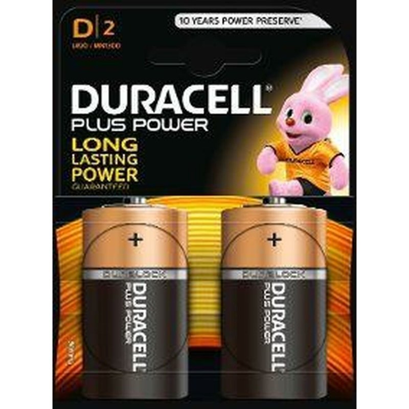 Piles Alcalines DURACELL 1,5 V LR20 (10 Unités) - ONLYTECK